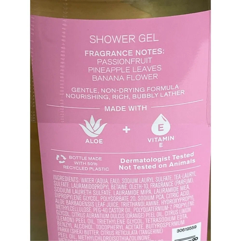 Bath and Body Works BAHAMA PASSIONFRUIT & BANANA FLOWER 3 Piece Set